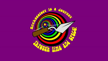 a logo that says archaeology is a journey through time and space on it