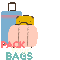 Bag Pack Your Bag Sticker