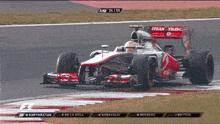 a race car with the word max music on the front