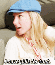 Glee Brittany Pierce GIF - Glee Brittany Pierce I Have Pills For That GIFs