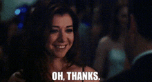 American Reunion Michelle Flaherty GIF - American Reunion Michelle Flaherty Oh Thanks GIFs