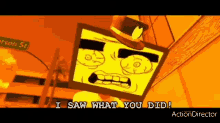 I Saw What You Did Mr Monitor GIF - I Saw What You Did Mr Monitor Smg4 GIFs