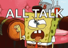spongebob talk