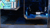 a black car with a license plate that says 6