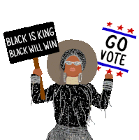 Black Is King Beyonce Sticker - Black Is King Beyonce Disney Plus Stickers