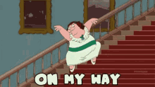 Peter Griffin On My Way GIF
