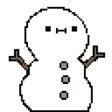 winter snowman billy srgrafo chill