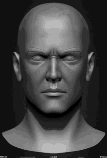 head face basemesh 3d model