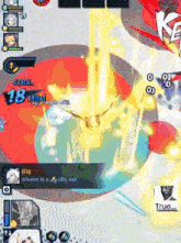 a screenshot of a video game shows a character named ilia