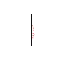 a cartoon drawing of a man holding a stick