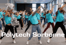 Polytech Sorbonne Cheerleader GIF - Polytech Sorbonne Cheerleader Dance GIFs