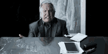 Pissed GIF - Alan Rickman Table Flip Pissed GIFs