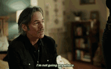 Fire Country Vince Leone GIF - Fire Country Vince Leone Im Not Going Anywhere GIFs