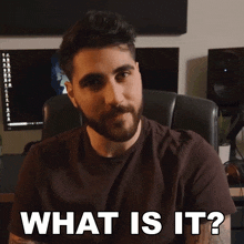 What Is It Rudy Ayoub GIF - What Is It Rudy Ayoub What'S The Matter GIFs