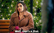 Superstore Amy Sosa GIF - Superstore Amy Sosa Well Thats A First GIFs