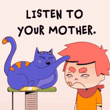 Listen To Your Mother Scold GIF - Listen To Your Mother Scold Chastise GIFs