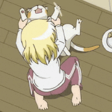 Hidamari Sketch Anime GIF - Hidamari Sketch Anime Cat GIFs