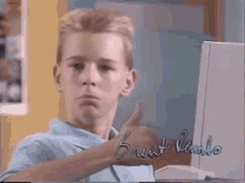 brent rambo thumbs up kid gif animation meme