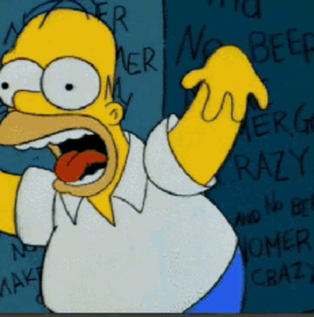 Crazy Homer Simpson GIF - Crazy Homer Simpson Conspiracy ...