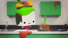 Screaming Cooking GIF - Screaming Cooking Animation GIFs