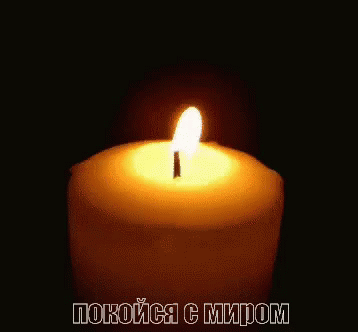      GIF  Mourning Candle Rip  Otkrivajte i delite  GIF-ove