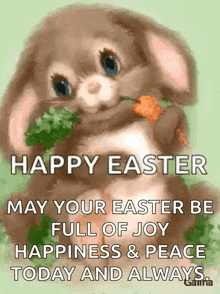Happy Easter Bunny GIF - Happy Easter Bunny Cute GIFs
