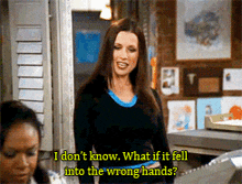 Shawnee Smith I Don’t Know GIF - Shawnee Smith I Don’t Know What If It Fell Into The Wrong Hands GIFs