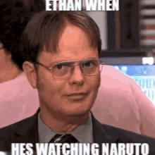 Ethan Naruto GIF - Ethan Naruto Shut Up GIFs