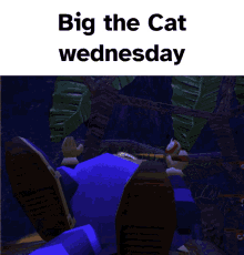 Big The Cat Wednesday GIF - Big The Cat Wednesday Sonic GIFs