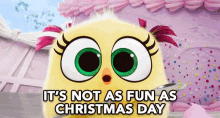 Its Not As Fun As Christmas Day Not As Much Fun GIF - Its Not As Fun As Christmas Day Not As Much Fun Mothers Day GIFs