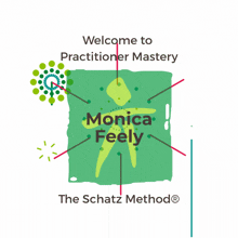 a green sign that says welcome to practitioner mastery on it