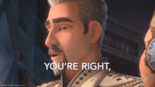 You'Re Right I Am A Handsome King King Magnifico GIF - You'Re Right I Am A Handsome King King Magnifico Wish GIFs
