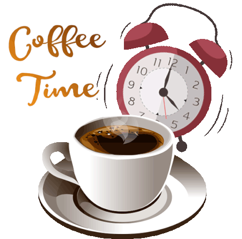 Coffee Coffee Time Sticker – Coffee Coffee Time Good Morning – discover ...