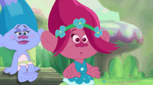 Laughing Poppy GIF - Laughing Poppy Trolls The Beat Goes On GIFs