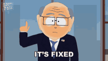 Its Fixed Mr Garrison GIF - Its Fixed Mr Garrison South Park GIFs