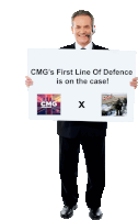 Minimanz Cmg Sticker - Minimanz Cmg Cm Gs First Line Of Defence Stickers