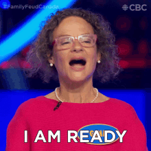 I Am Ready Gina GIF - I Am Ready Gina Family Feud Canada GIFs