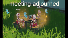 Meeting Adjourned GIF - Meeting Adjourned Genshin GIFs