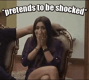 Shocked Pretentious GIF - Shocked Pretentious Pretends To Be Shocked -  Discover & Share GIFs