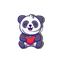 Cute Panda Sticker - Cute Panda Stickers