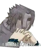 a drawing of a person with the words " i dont know " written below it