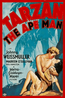 movies tarzan the ape man poster