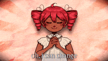 a picture of a girl with red hair and the words " i don t need a reason why " below her
