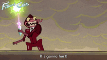 It'S Gonna Hurt Scarab GIF - It'S Gonna Hurt Scarab Adventure Time Fionna And Cake GIFs