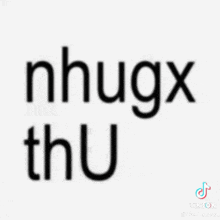 a white background with black letters that say hugs thu khac anh se khoq conf muon .