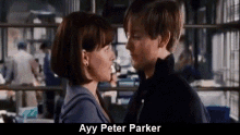 spider man flirty peter parker tobey maguire ayy