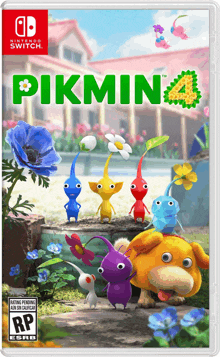 a nintendo switch game called pikmin 4 has a rating of rp