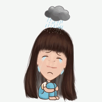 Crying Tears GIF - Crying Tears Clouds - Discover & Share GIFs
