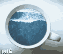 lou lignon cynthia water cup ocean irie