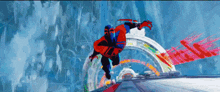 Miserea Chokeslam GIF - Miserea Chokeslam Spiderman 2099 GIFs